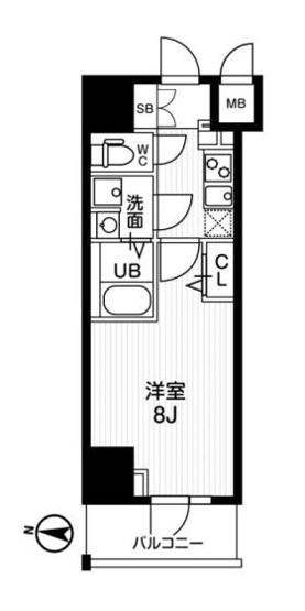 【間取り】 | ジェノヴィア両国IVスカイガーデン