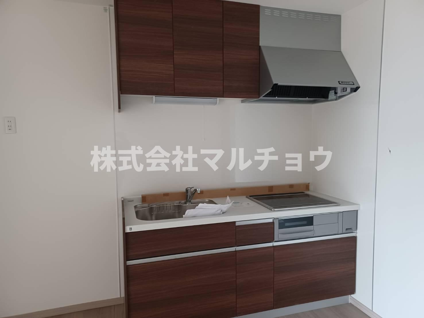 マンションEX XⅢのキッチン|お料理しやすいキッチンです