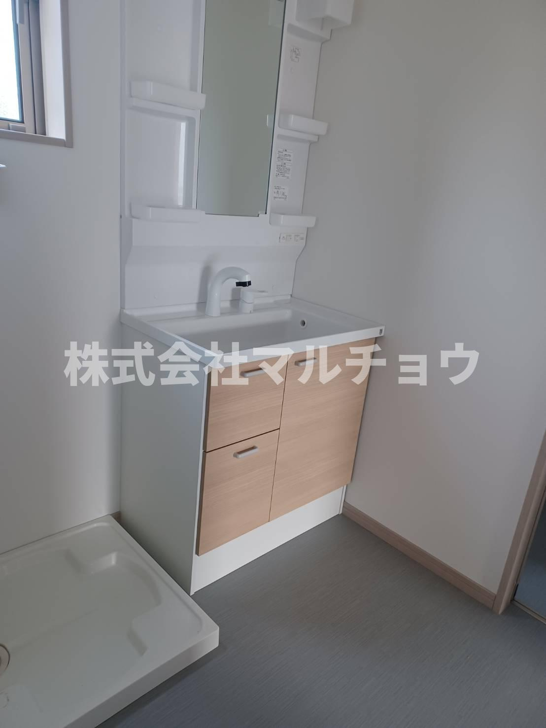 マンションEX XⅢの独立洗面台|独立洗面化粧台が付いています