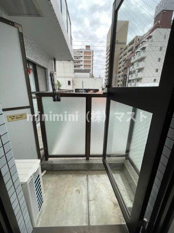 アルボール西道頓堀のバルコニー