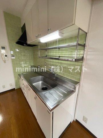 アルボール西道頓堀のキッチン