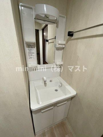 アルボール西道頓堀の洗面所