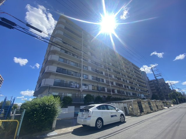 サニーコーポ枚方光善寺の外観|きれいな外観です