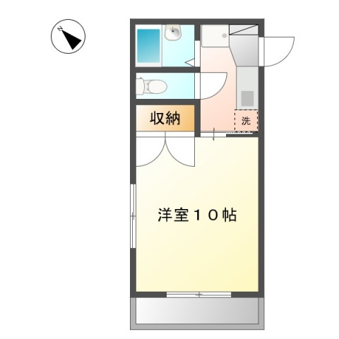 【間取り】 | セントフォレスト下中野A棟
