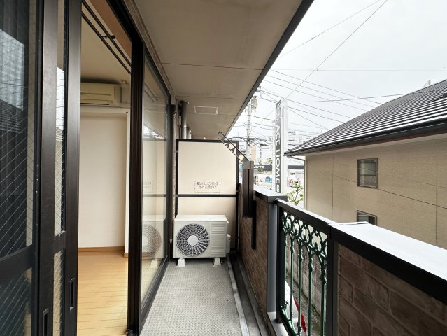こうき秦南のバルコニー