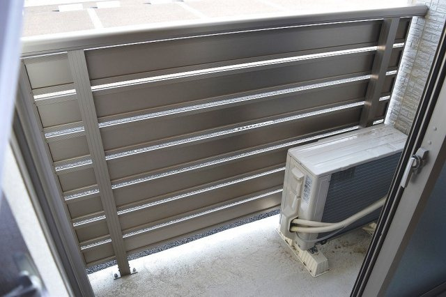 クレイノやなぎ荘のバルコニー