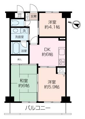クリオ横須賀中央参番館の画像