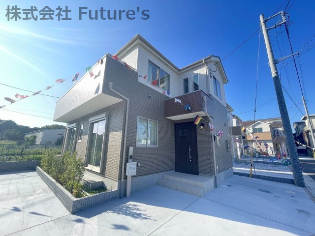 三郷市高州　新築戸建　全5棟　E号棟の外観|「金町」駅「三郷中央」駅へバスでアクセス！「高州地区文化センター入口」停歩1分！