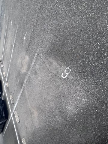 サニーハイツの駐車場