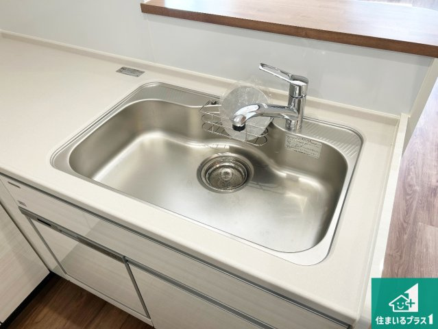 宝塚市安倉西　未入居の設備|広々としたシンクで食器洗いも楽々！