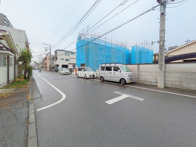 祝：成約済み　八王子市　小門町　新築戸建て　１期　の前面道路含む現地写真|～仲介手数料無料☆八王子ひなた不動産～八王子市小門町　新築戸建て