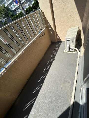 【バルコニー】 | ヴィラージュ箱崎Ⅱ | 別号室の写真になります。現況優先。