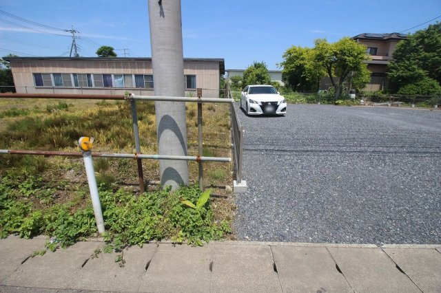 結城市結城の外観|東側との境界部分（2024年5月撮影）