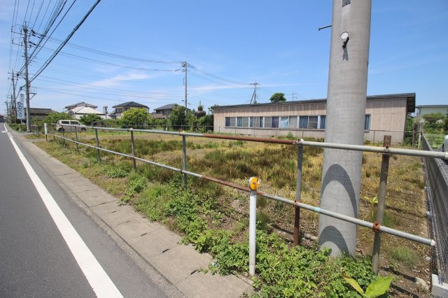結城市結城の前面道路含む現地写真|南東側より（2024年5月撮影）