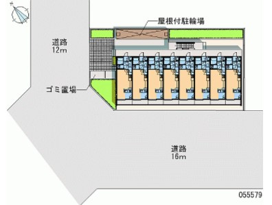 レオネクストトレフールの区画図