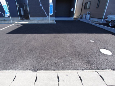 【駐車場】 | Cradle garden　国見町藤田第４　１号棟