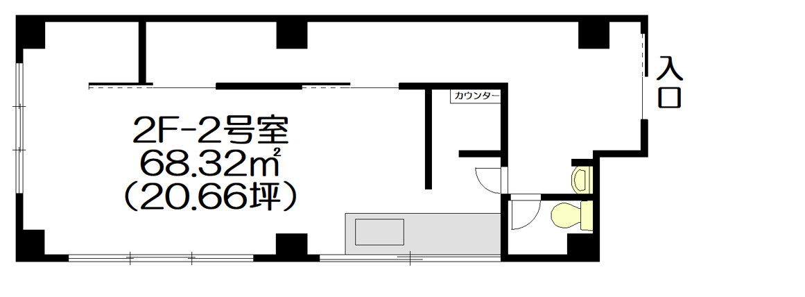宇山ビルの間取り