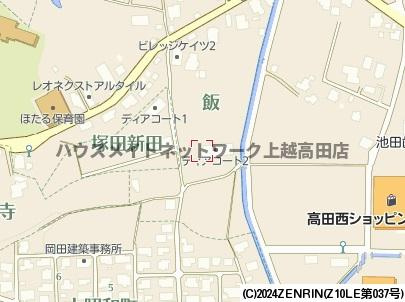 ディアーコートⅡの地図|位置図