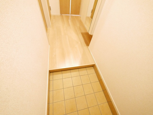 アルカンシエル・ベルⅡの玄関|ゆったりとした玄関です