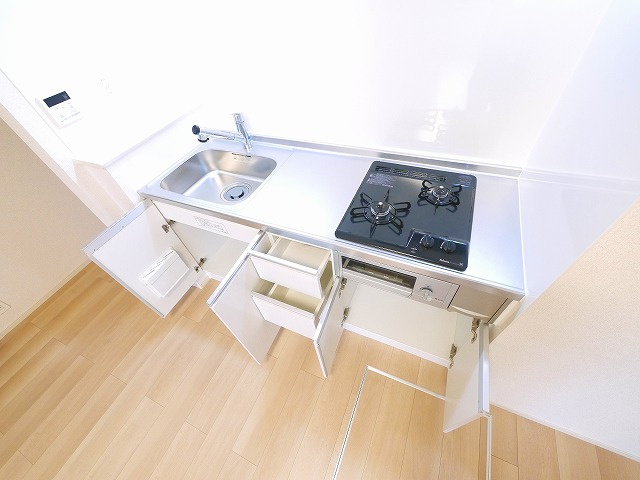 アルカンシエル・ベルⅡのキッチン|使いやすいキッチンです