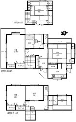 【間取り】 | ゴルフガーデン分譲地　戸建