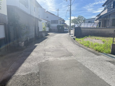 【前面道路含む現地写真】 | （ご成約）売地　高知市南久万　＠48