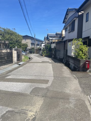 【前面道路含む現地写真】 | （ご成約）売地　高知市南久万　＠48