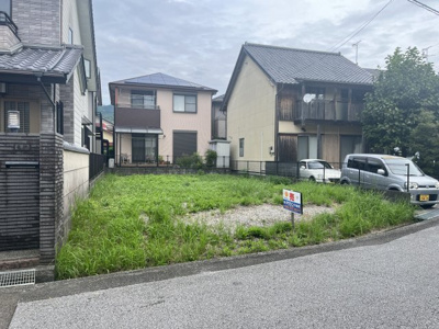 【前面道路含む現地写真】 | （ご成約）売地　高知市南久万　＠48