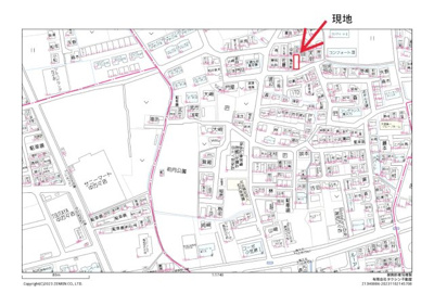 【地図】 | （ご成約）売地　高知市南久万　＠48