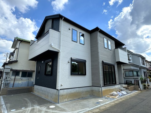 松戸市古ケ崎２丁目新築戸建（古ヶ崎４期）の外観|完成済み内覧可能です！