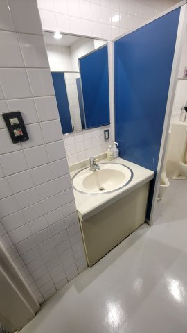 雅光園ビルの洗面所