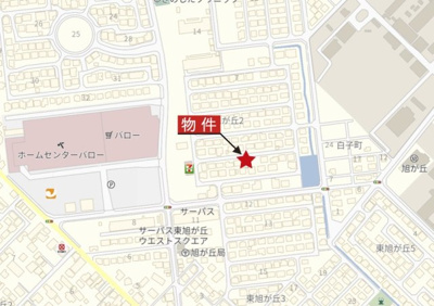 【地図】 | 鈴鹿市東旭が丘2丁目 | 詳細Map