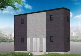 ベレガンス鷹之台ⅡB棟の外観パース|外観パースです