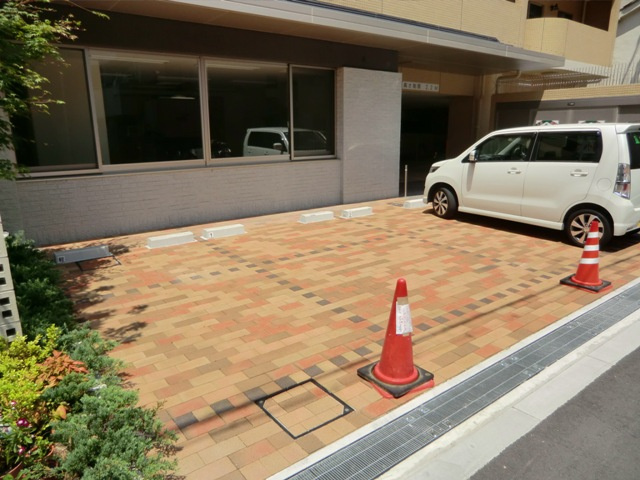 Villa淀川の駐車場