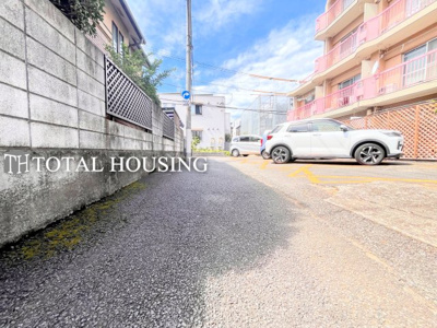 【前面道路含む現地写真】 | 立川市曙町1丁目　売地　全1区画