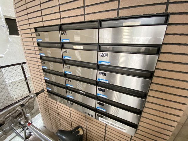 神戸市兵庫区羽坂通３丁目の賃貸マンションのその他共用部分|ポスト