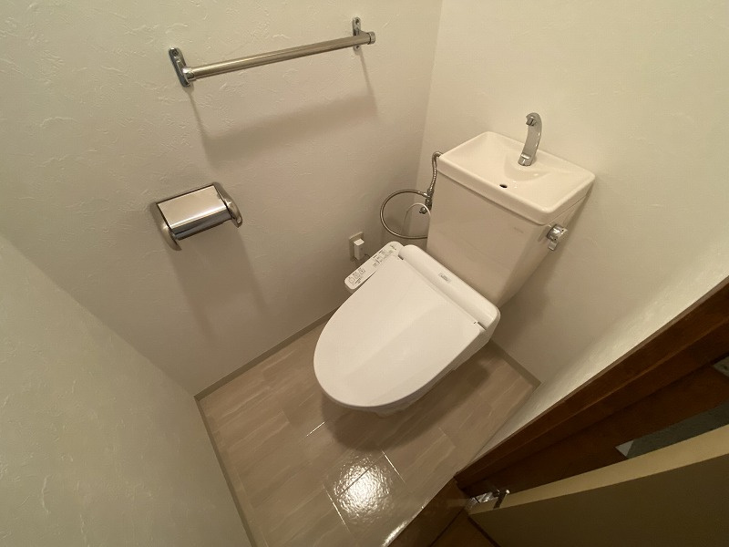 神戸市兵庫区羽坂通３丁目の賃貸マンションのトイレ|ウォシュレット付