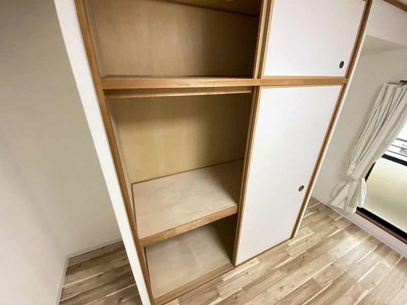 神戸市兵庫区羽坂通３丁目の賃貸マンションの収納|押し入れ