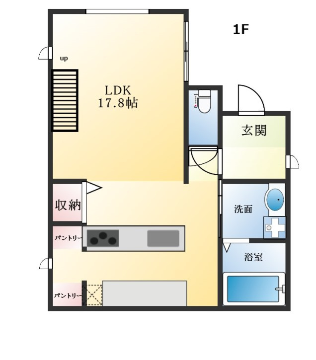 【間取り】の画像