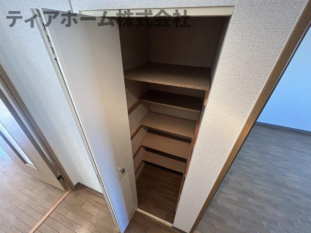 サニーコートほんまちの収納|大きなスペースがあり、収納には困りません