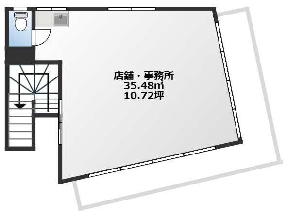 若菜ビルの間取り