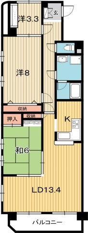 ヴィラコートSEIの間取り