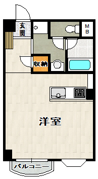 WAKOビルの間取り