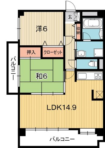 ジュピターの間取り