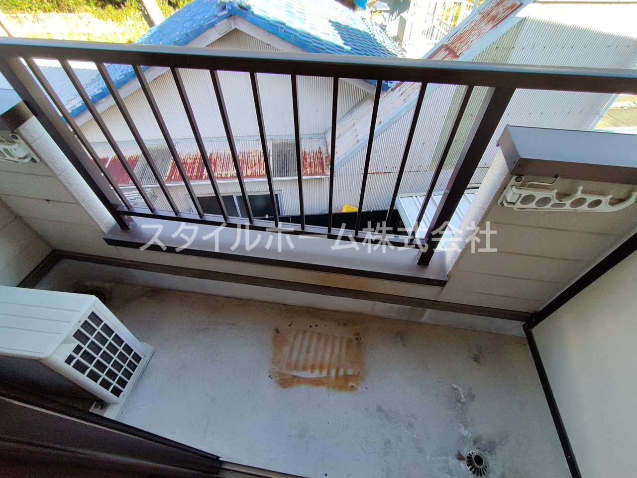 アイリス小池のバルコニー