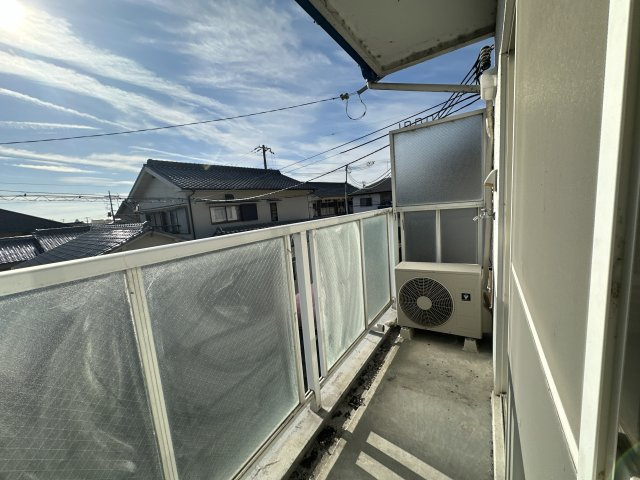 ブルースノーシラクニのバルコニー