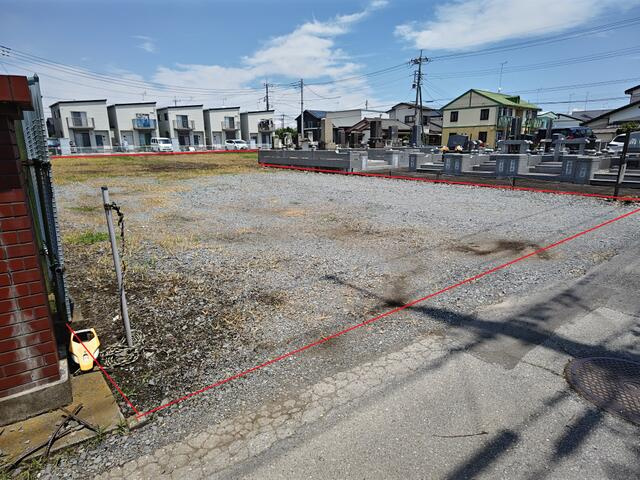 下野市石橋　1491㎡　売地の外観