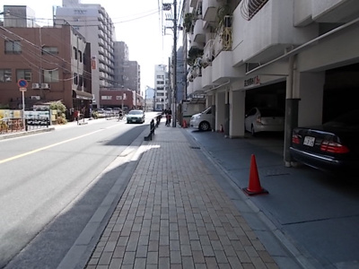 【周辺】 | シャンティー江坂 | 前面道路