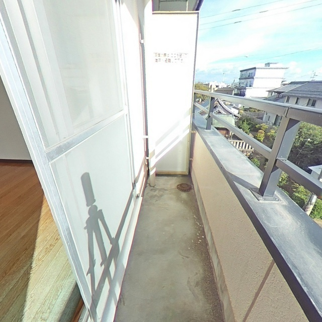 高要コーポ　のバルコニー