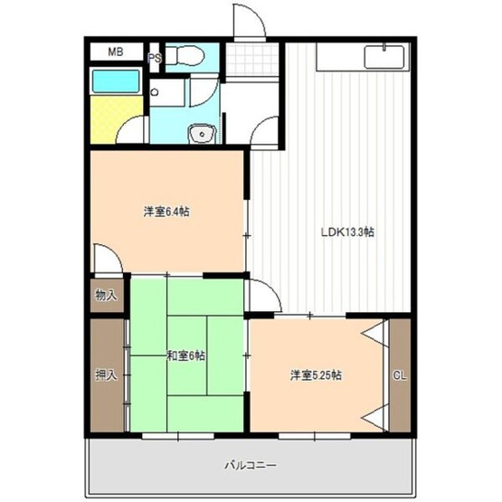 【間取り】 | 入場ハイツ